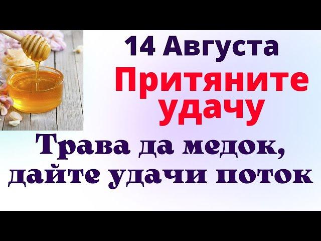 14 Августа Притяните большую Удачу | Денежный ритуал на Медовый Спас