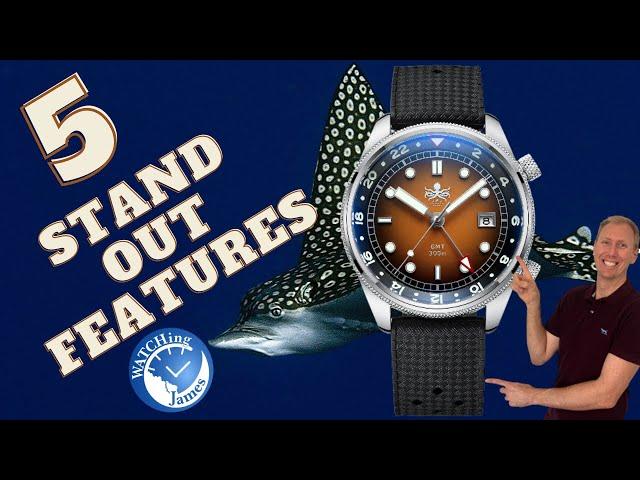 Phoibos Eagle Ray GMT 2023 - First Impressions - An great affordable GMT watch