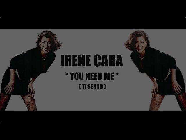 Irene Cara "You Need Me" (Ti Sento) (Remix 2024) - Zio Peter & Bruno Guerrini - Radio Vrs