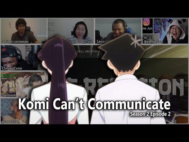 Komi Can't Communicate Season 2 Episode 2 Reaction Mashup