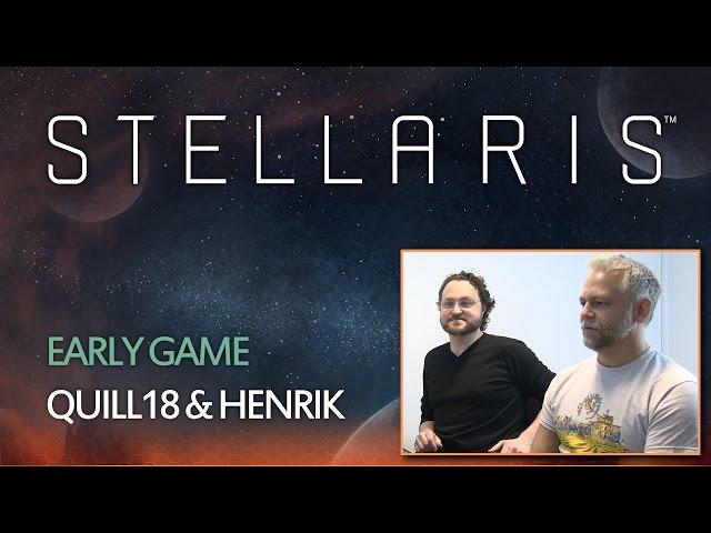 Stellaris - First 30 min with Quill18 & Henrik