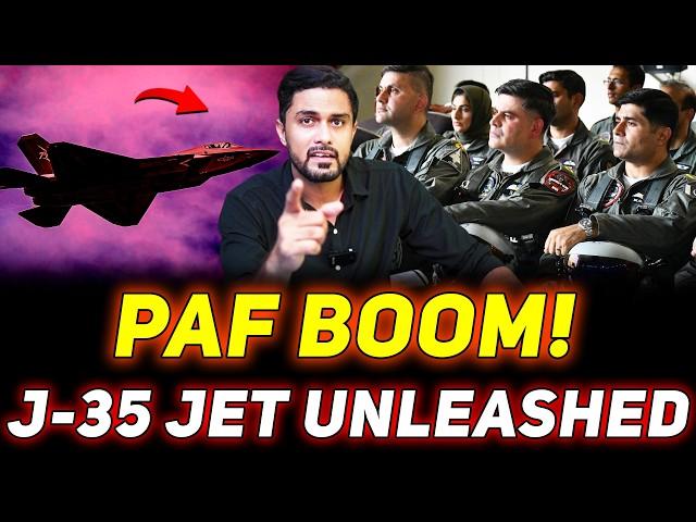 BOOM! PAF Set to Unleash J-35 Stealth Fighter Jet - Aerial Game Changer Incoming!