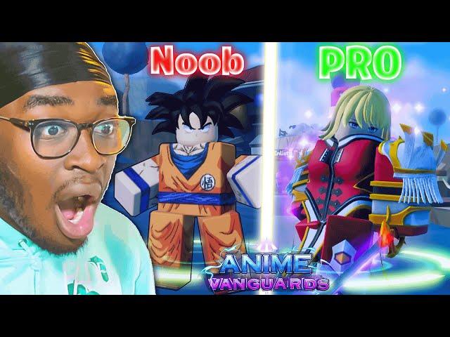 Going from NOOB To PRO In ANIME VANGUARDS