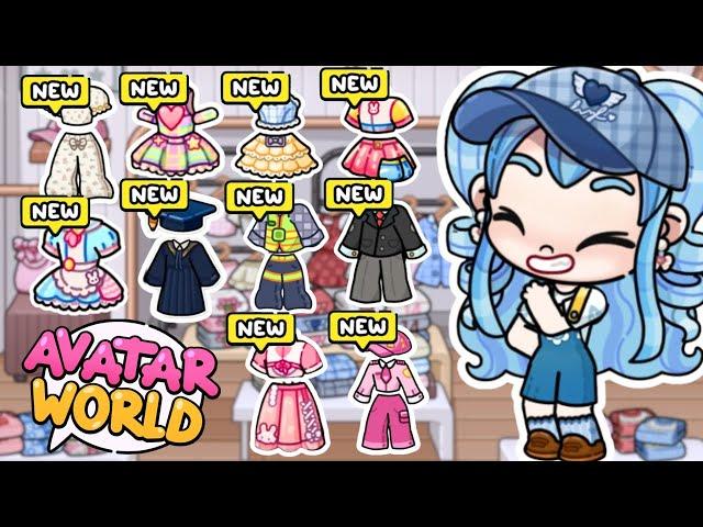 ALL SECRET OUTFIT LOCATION IN AVATAR WORLD  CUTE AND FREE! 