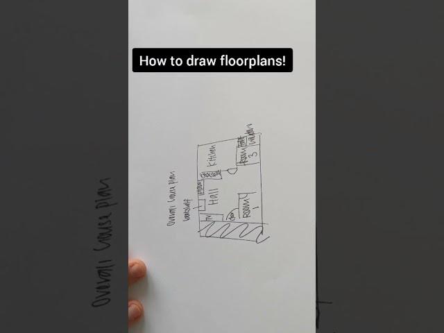 how to draw/ read floorplans? #architecture #floorplan #realestate #howto #howtodraw #interiordesign