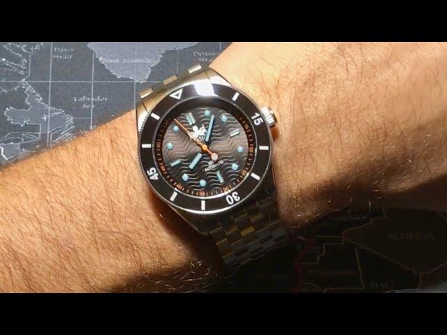 Phoibos Wavemaster 300M Automatic Dive Watch Quick Review