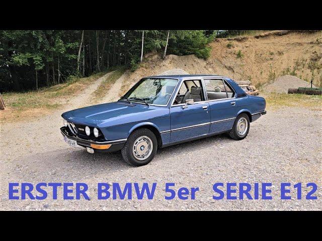 Damit begann die BMW 5er Reihe, 525 E12 Baujahr 1974.