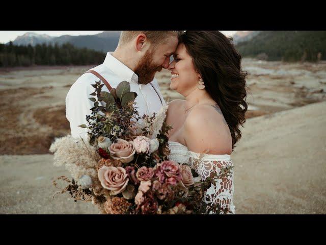 Dreamy Boho Washington Elopement | Seattle Elopement Videographer |