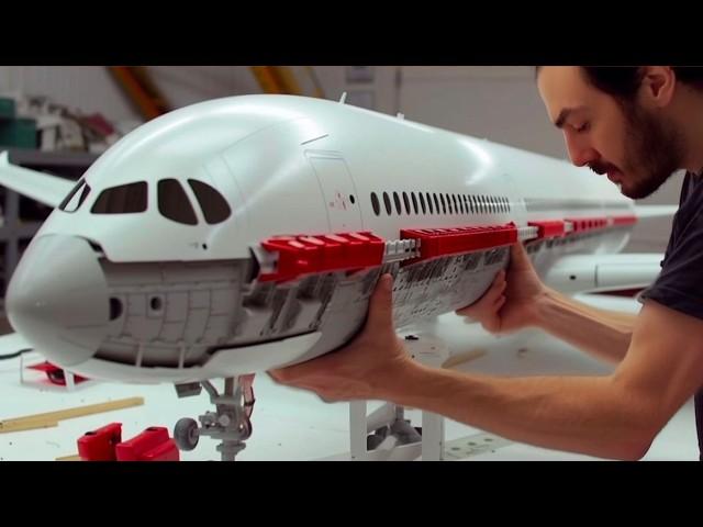 Man Builds Hyperrealistic RC Plane at Scale | Airbus A350 Replica by @RamyRC