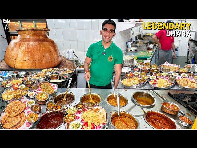 120-Years-Old Punjabi Street Food India | HEAVY WEIGHT Desi Ghee Thali