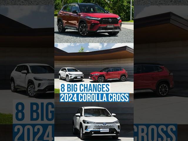 8 New Changes with the new 2024 Toyota Corolla Cross HEV. #CrossPowerWithStyle