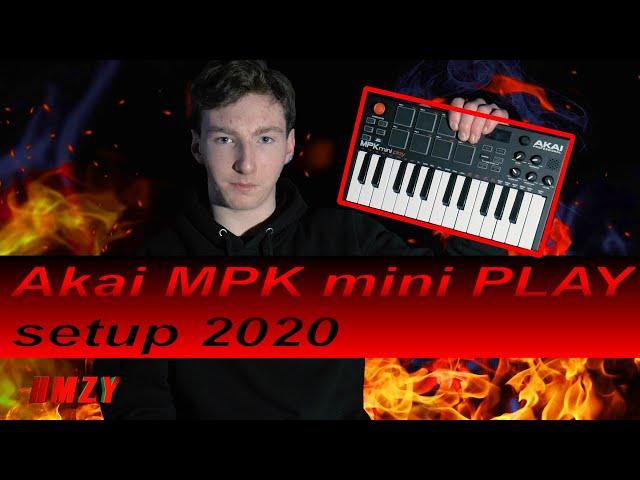 Akai MPK mini PLAY setup tutorial 2020