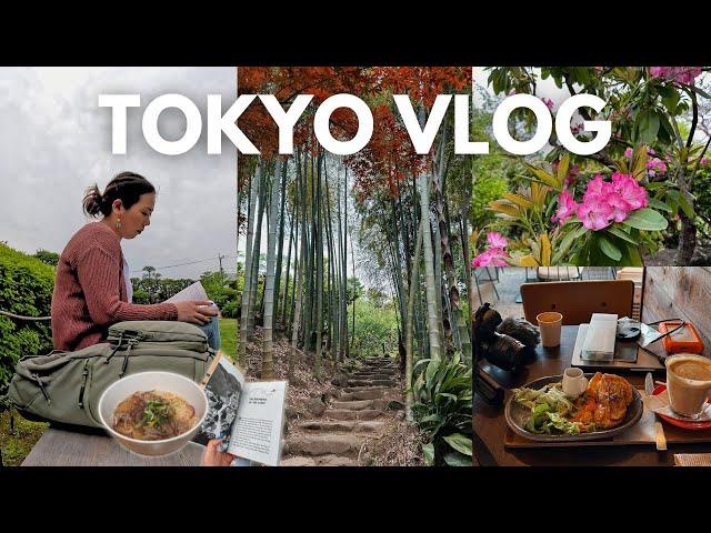 Spend a day with me in Tokyo! (cafe, bamboo forest, book & stationery shopping ️)