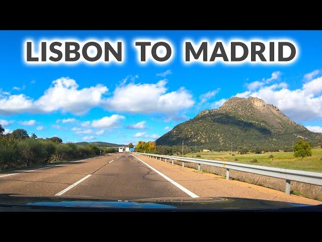 Lisbon to Madrid - Timelapse Drive 4K