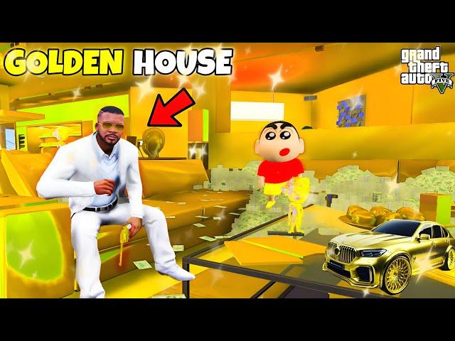 Shinchan & Franklin's House Become a GOLDEN HOUSE In GTA 5 !