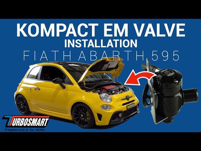 BOV INSTALL: FIATH ABARTH 595 Dual Port Blow-Off Valve (P/N TS-0223-1089)