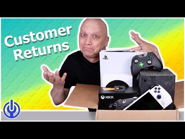 I Bought a Box of "Salvage" Game Console Customer Returns! But Can I Fix Them?!