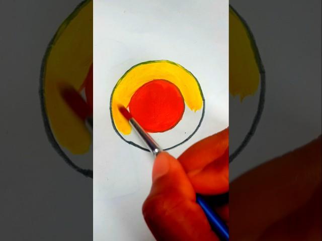 How to draw Circle ⭕#circle #youtube  #art #coloring #drawing #shorts #trending #painting