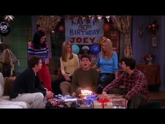 Friends - Joey turns 30 and joey's new deal