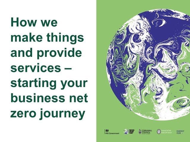 CIOS COP26 Regional Roadshow themed talk: Starting your business net zero journey