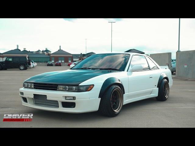 1993 White Manaboon S13 Silvia K's RHD JDM Coupe For Sale at Driver Motorsports!