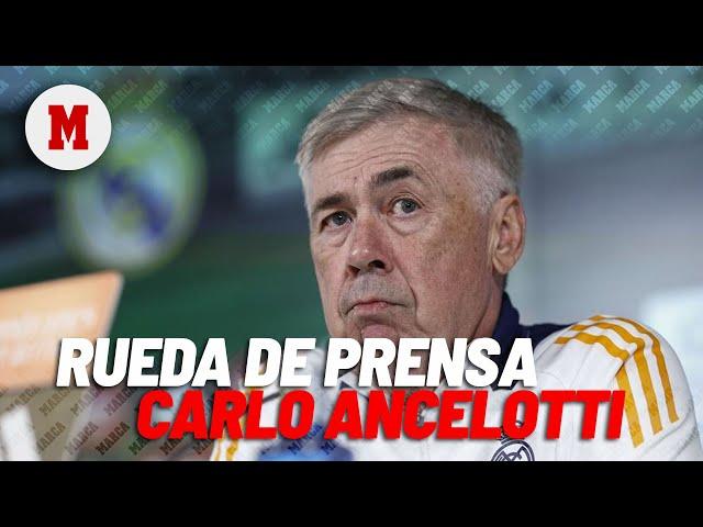 EN DIRECTO I Rueda de prensa de Ancelotti en el post partido de LaLiga frente al Celta