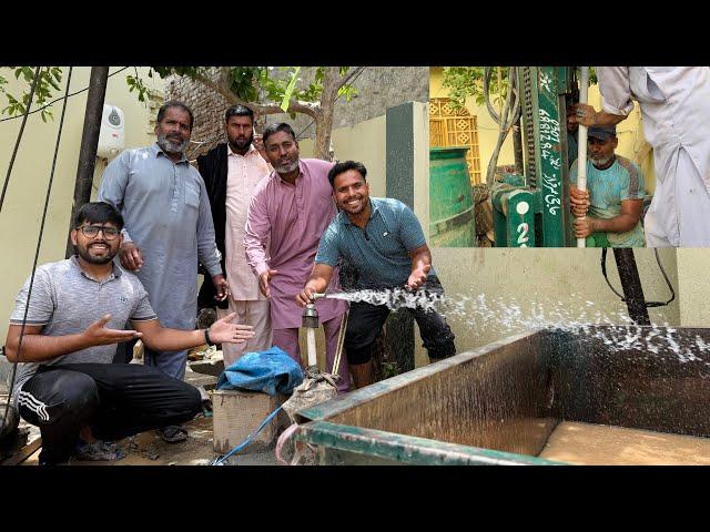 500 Feet Borewell Water Pump Underground Installation
