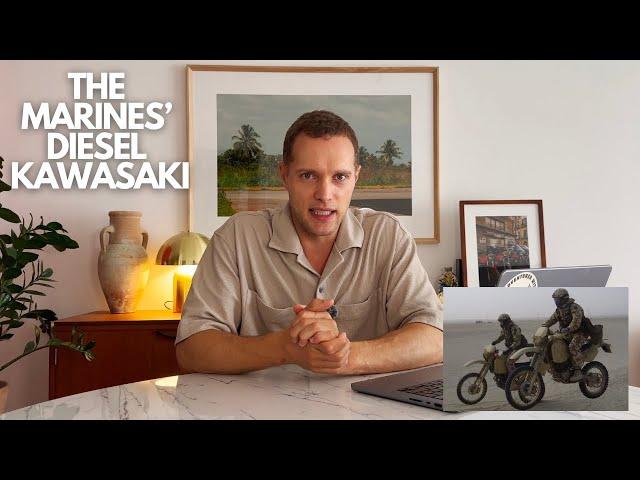 The US Marines’ Kawasaki KLR Diesel | Why It Exists