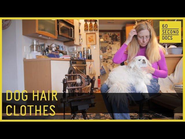 Dog Hair Clothes | Knit Your Dog // 60 Second Docs