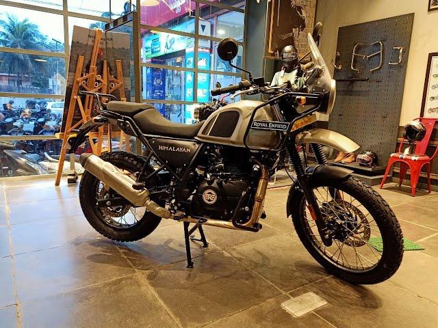 RE HIMALAYAN gravel grey #ROYAL ENFIELD #HIMALAYAN #GRAVEL GREY