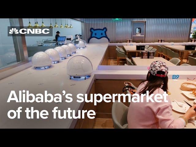 Alibaba's Freshippo and Hema grocery stores are reinventing the supermarket of the future