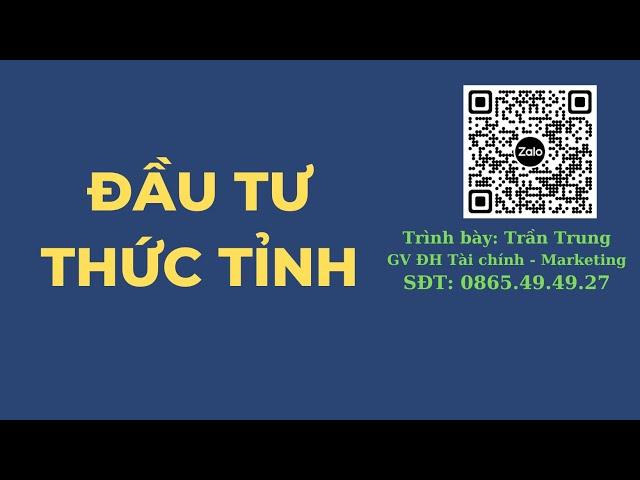 Học chứng khoán online | Đầu tư thức tỉnh