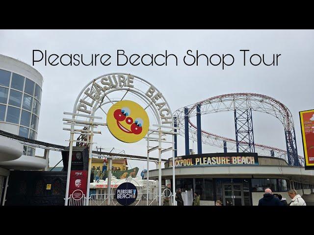 Blackpool Pleasure Beach Resort Shop Tour - November 2024