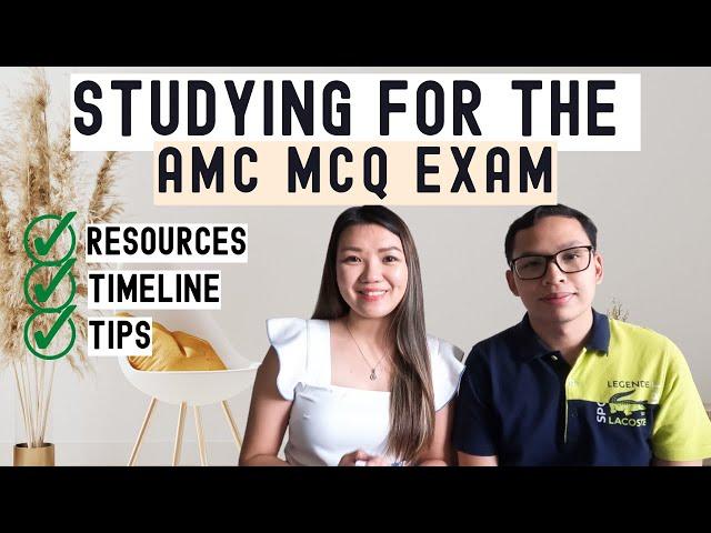 How we studied for the AMC MCQ (2022)