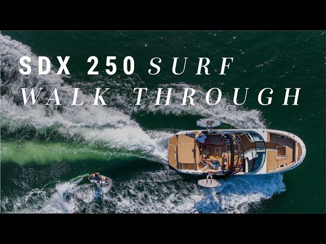 SDX 250 Surf | Product Walkthrough | Sea Ray Boats