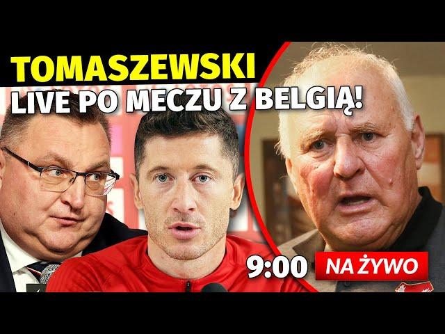 Jan Tomaszewski NA ŻYWO po BLAMAŻU w meczu z Belgią