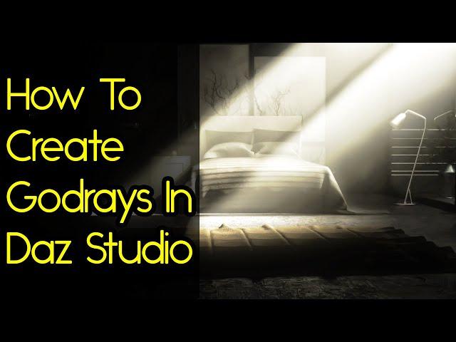 Daz Studio Lighting Tutorial - God Rays