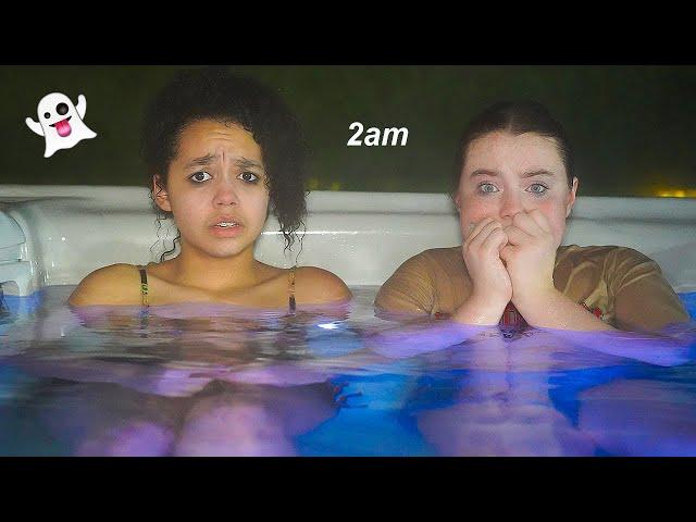 IN MY HOT TUB AT 2AM **This Is What Happened**