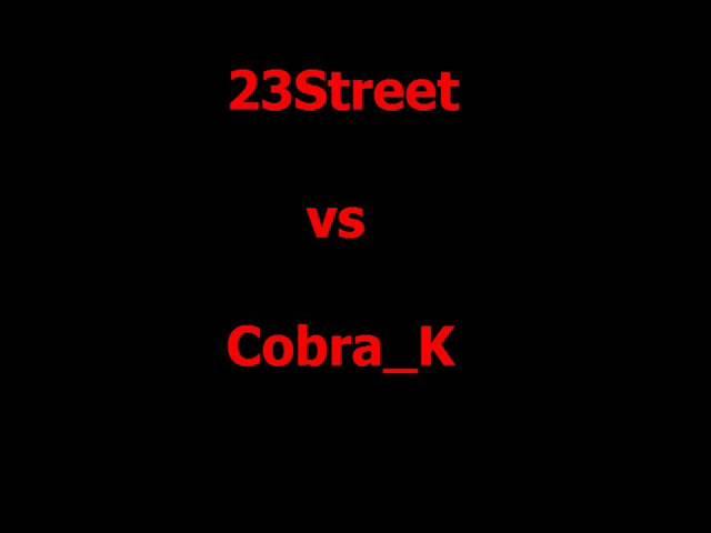 23Street vs Cobra K