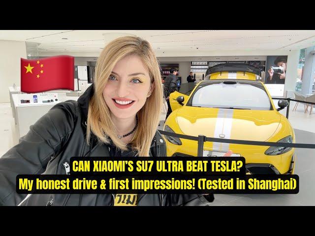 Can Xiaomi’s SU7 ULTRA Beat Tesla? My Honest Drive & First Impressions! (Tested in Shanghai)