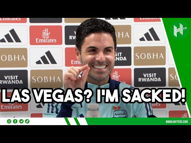 I'M IN MY HOUSE... I'M SACKED! | Mikel Arteta BRILLIANT on Arsenal's Dubai plans