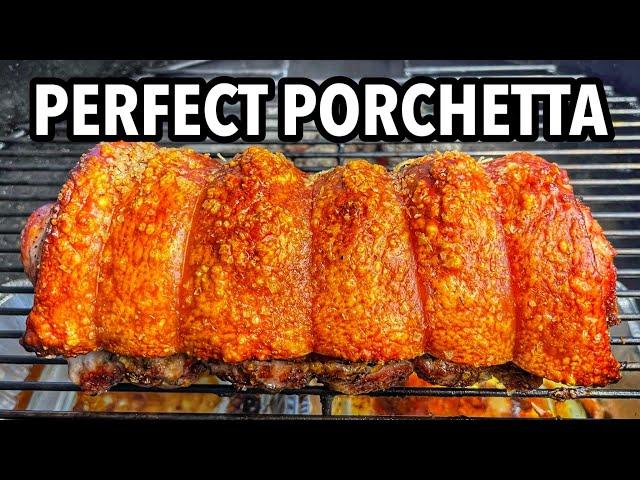 Porchetta Recipe Cooked in the Weber Kettle