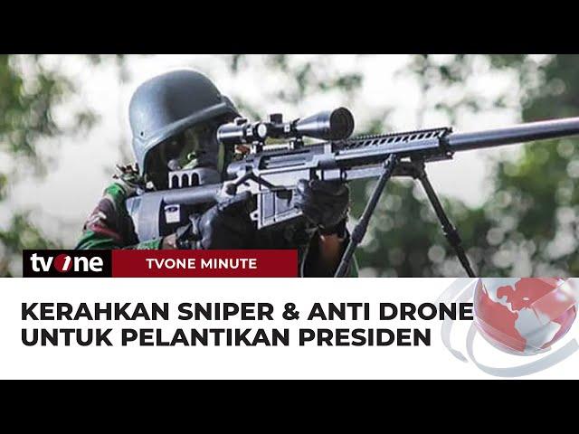 Penembak Jitu Hingga Senjata Anti Drone Disiapkan Amankan Pelantikan Prabowo Gibran | tvOne Minute