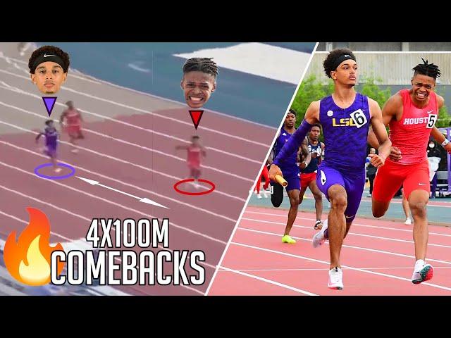 THE GREATEST 4x100m COMEBACKS IN SPRINT HISTORY