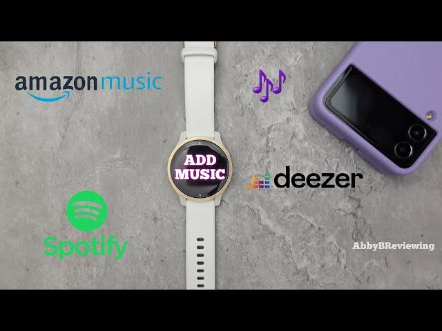 How To Add Music To GARMIN Watches Spotify & MP3 Music (Step by Step)