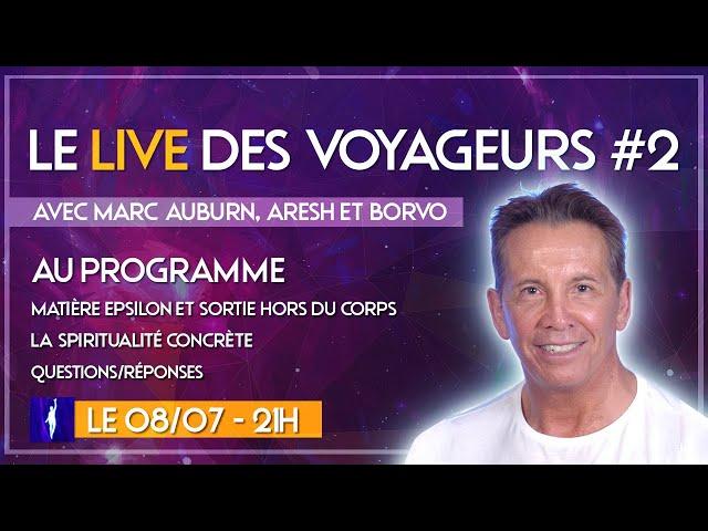 Le live des voyageurs #2 avec Marc Auburn