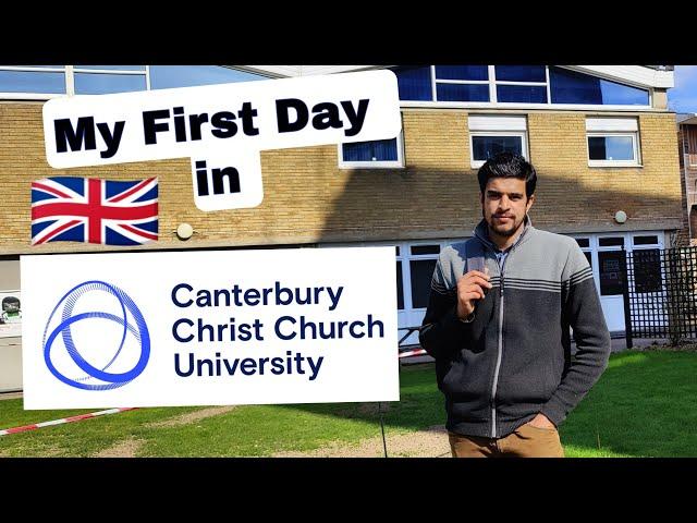 My First Day in Canterbury Christ Church university - BRP Collection - University Enrollment