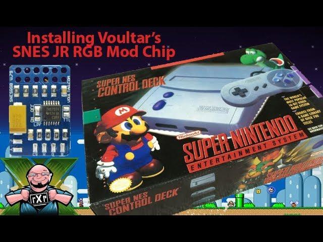 Get the Best Super Nintendo/Famicom JR Video Quality with Voultar's RGB Mod & HD Retrovision Cables