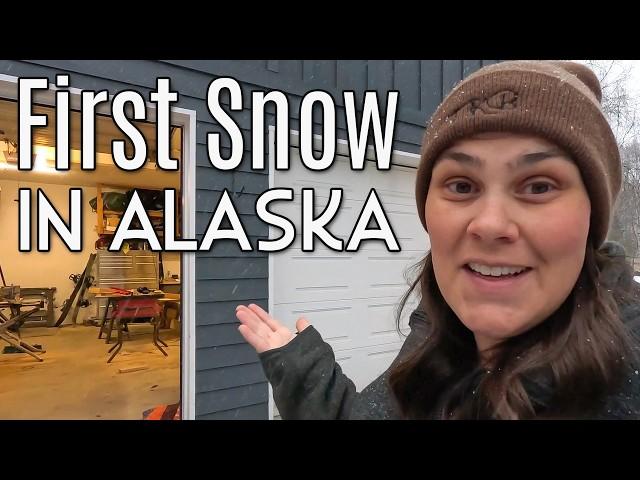 Alaska First Snow - How Much Will We Get?? October in Alaska