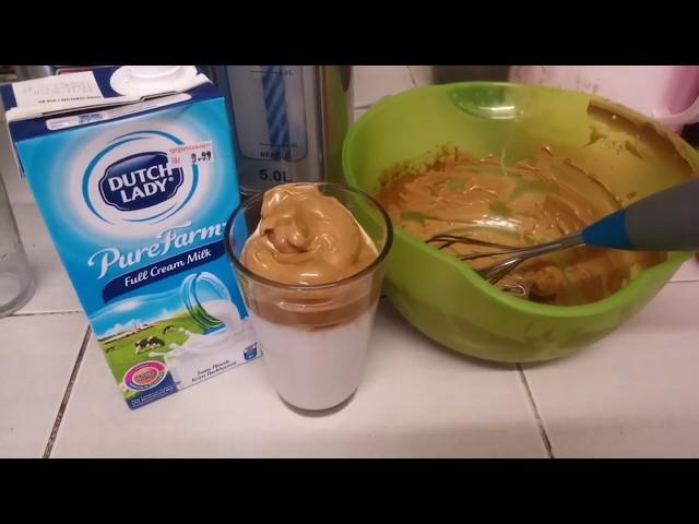 DALGONA Special Nescafe + Milo + Chocolate Ice Milk Drink